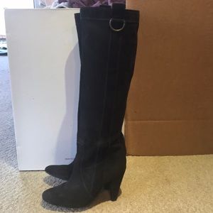 Aldo knee high suede boots size 8